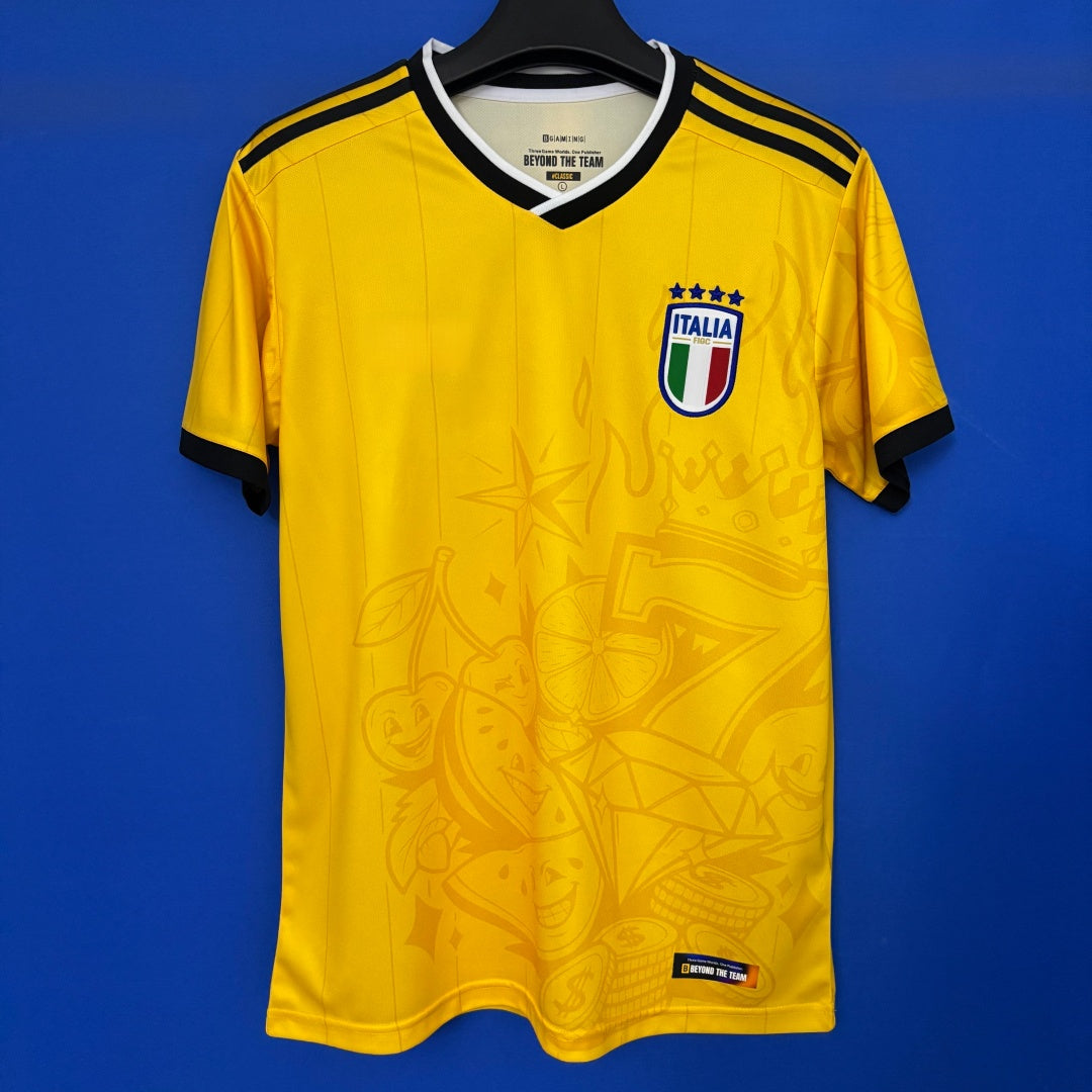 Maillot 25/26 Italie new Spécial  yellow