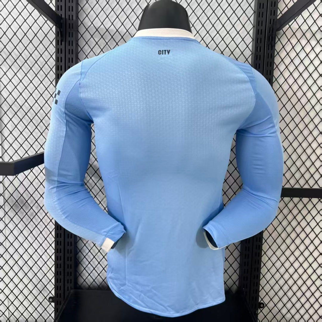Maillot 25/26  Manchester City Domicile player Manches Longues