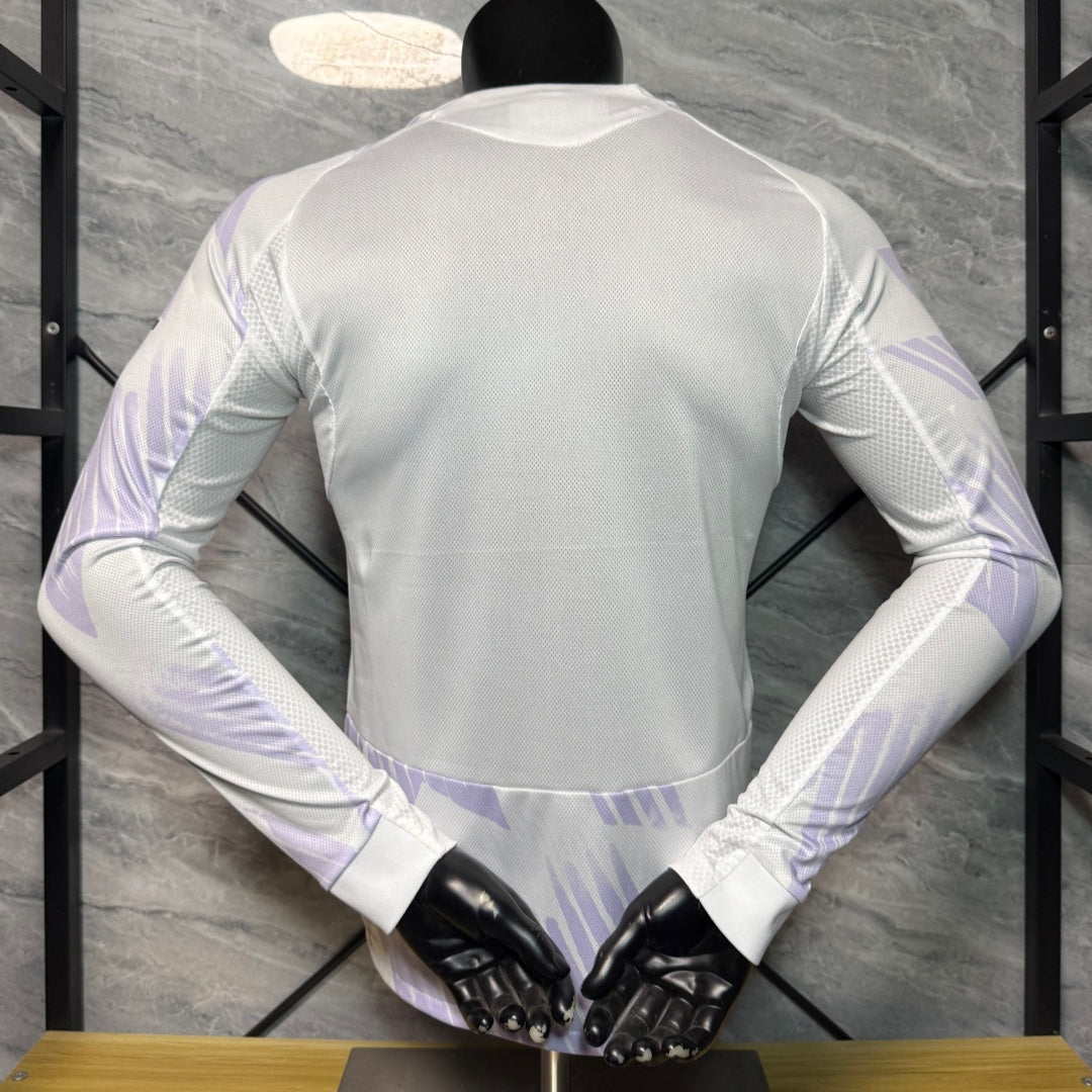 Maillot 25/26  Manchester United Extérieur player Manches Longues