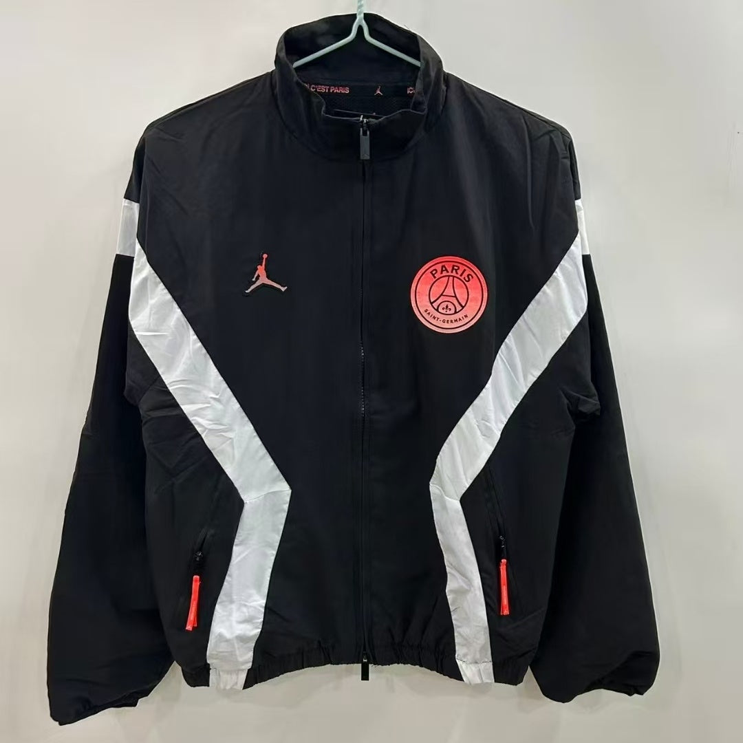 Veste coupe-vent réversible PSG black