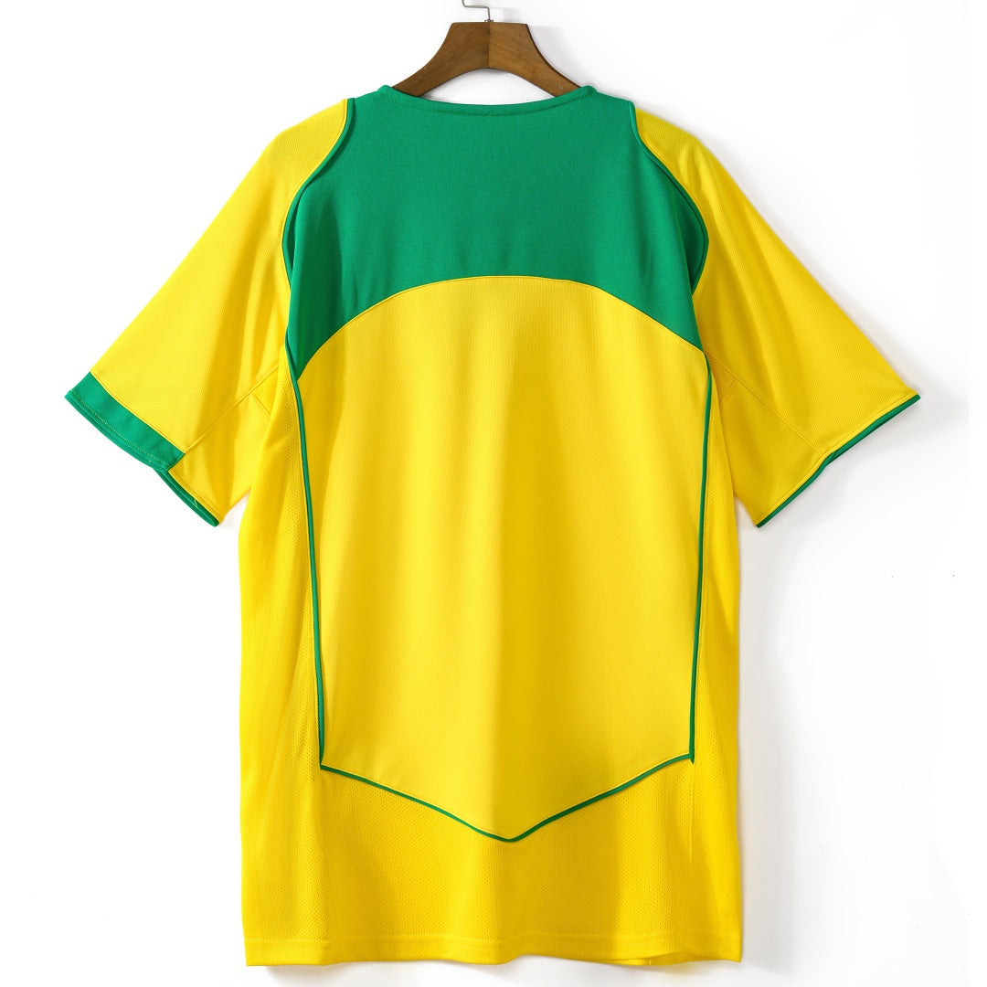 2004 Maillot Brésil Domicile Rétro