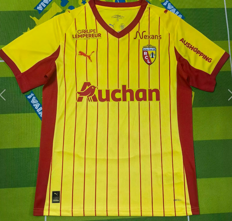 Maillot 25/26 RC Lens Domicile