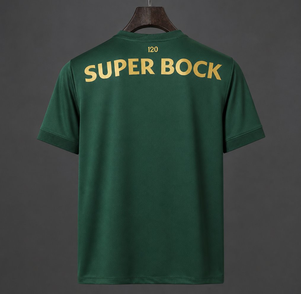26/27 Maillot Sporting Lisbon 120th Anniversary Green