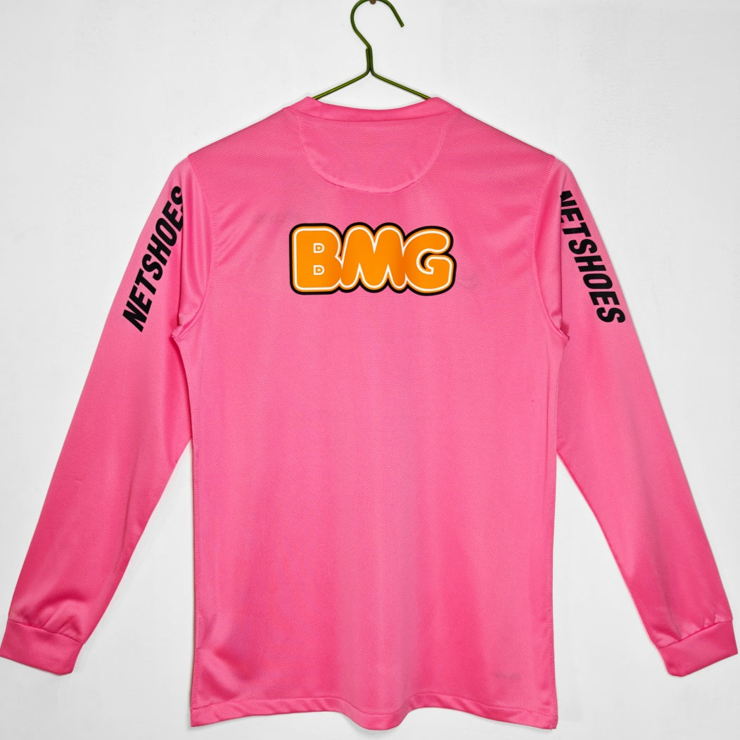 Maillot 2011/2012 Santos Retro rose Manches Longues