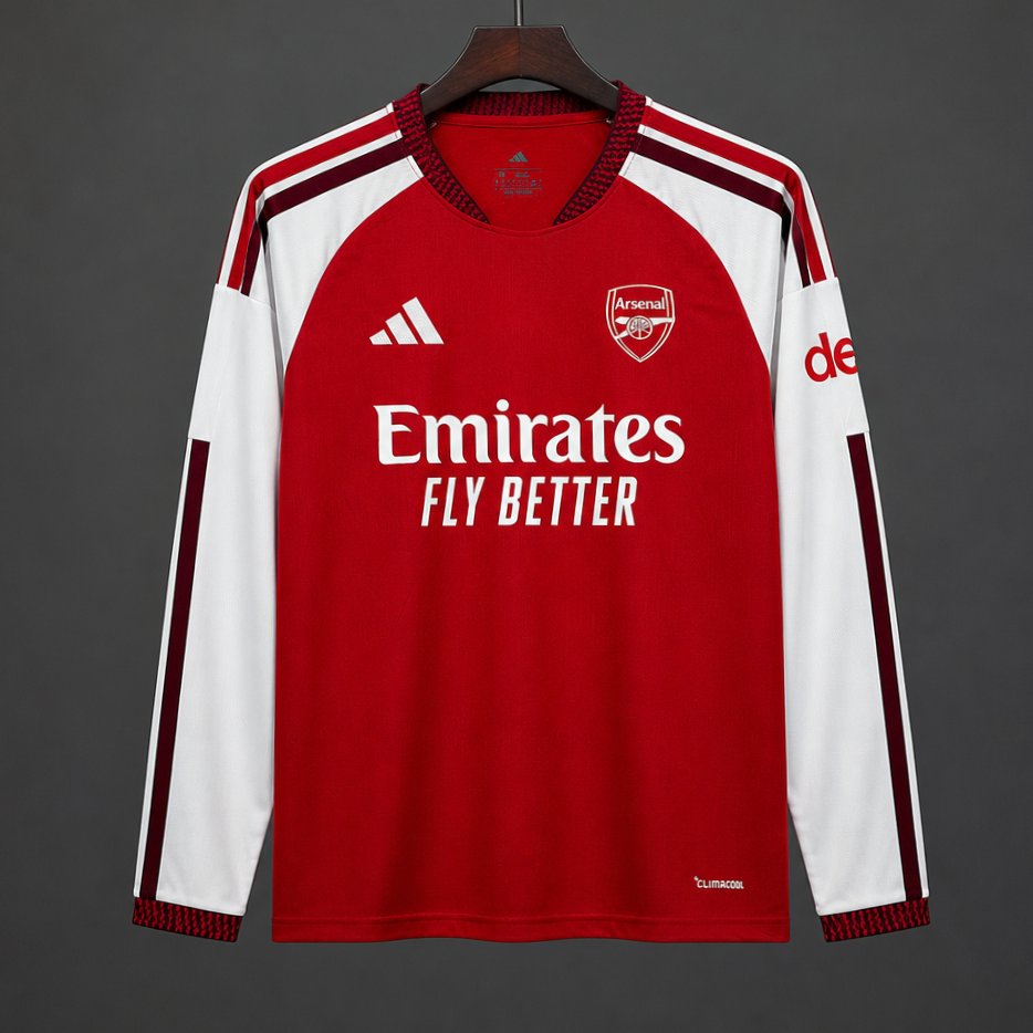 Maillot 26/27 Arsenal Domicile  Manches Longues