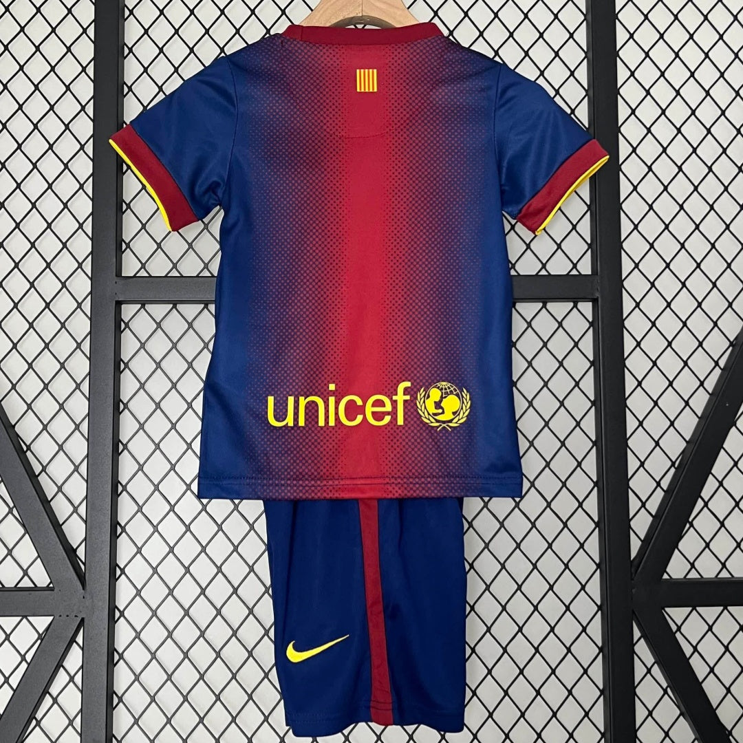 2012-2013 Ensemble Enfant Barcelone Domicile Rétro