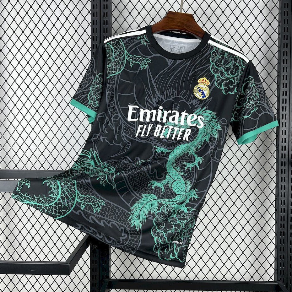 Maillot 24/25 Real Madrid Spécial dragon green style