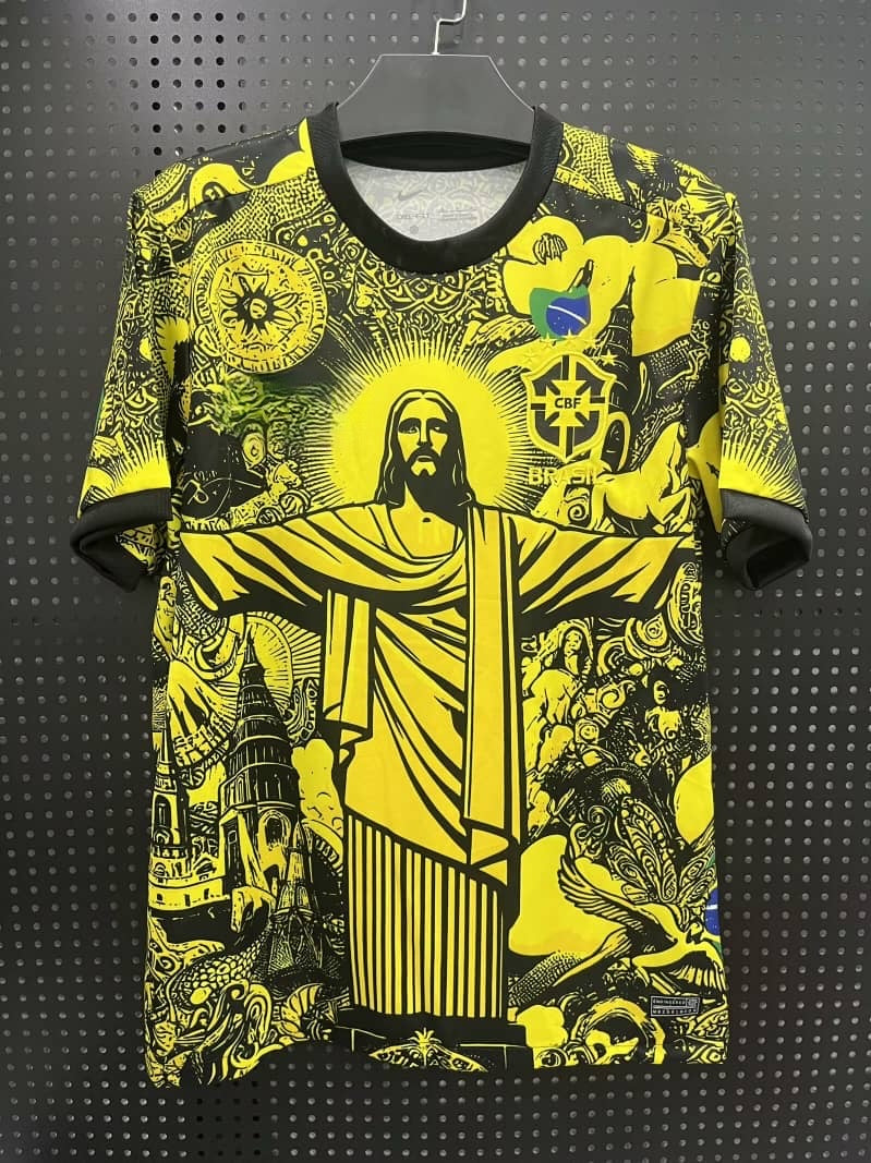 Maillot 24/25 Brésil Jaune Spécial - L'Univers du Maillot