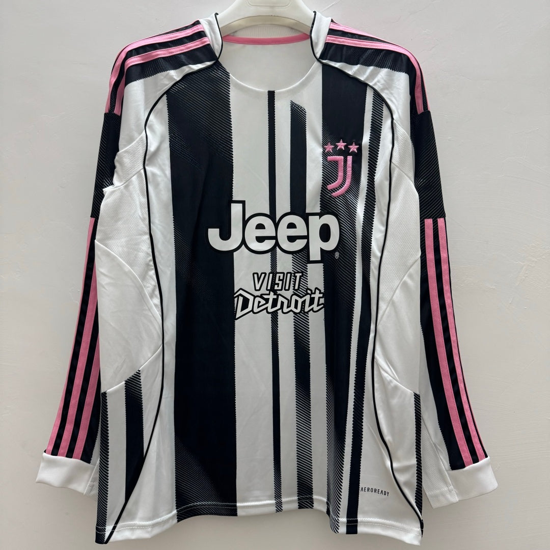 Maillot 25/26 Juventus Domicile   Manches Longues
