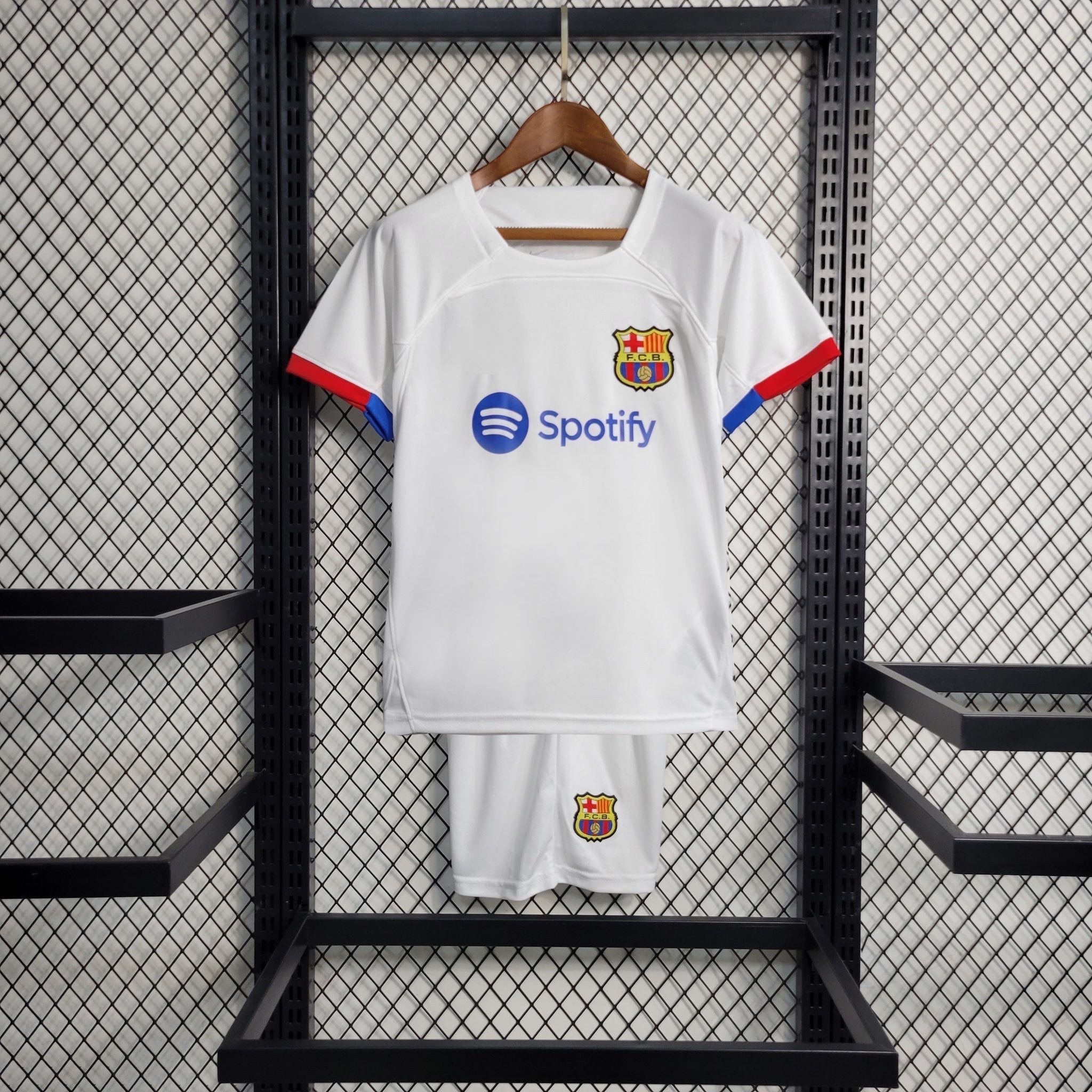 FC Barcelone maillot Extérieur ensemble Enfant 2023 2024 - L'Univers du Maillot
