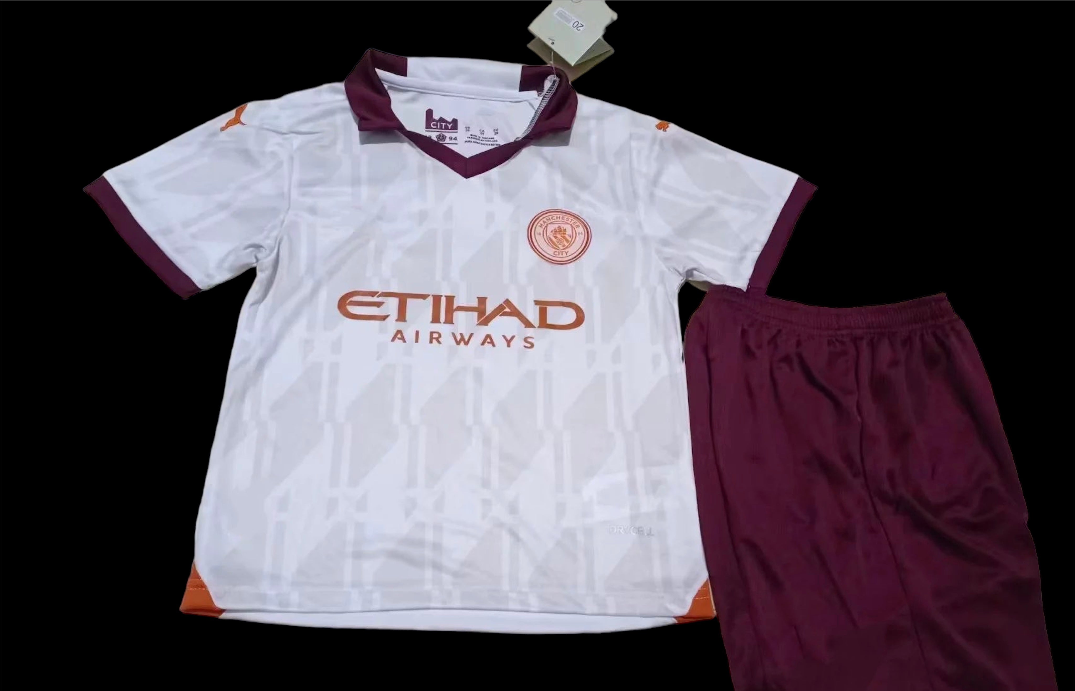 Manchester City maillot Extérieur ensemble Enfant 2023 2024 - L'Univers du Maillot