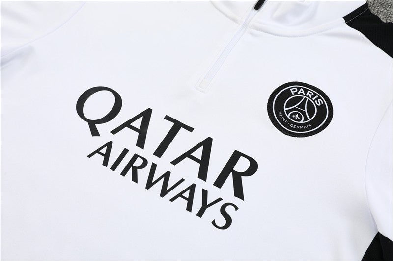 Ensemble PSG Blanc-Noir 2023 2024 - L'Univers du Maillot