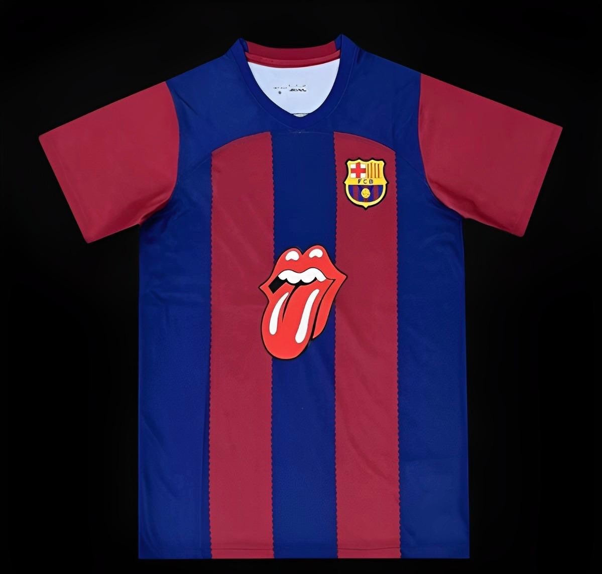 FC Barcelone maillot Édition spéciale Rolling Stones 2023 2024 - L'Univers du Maillot