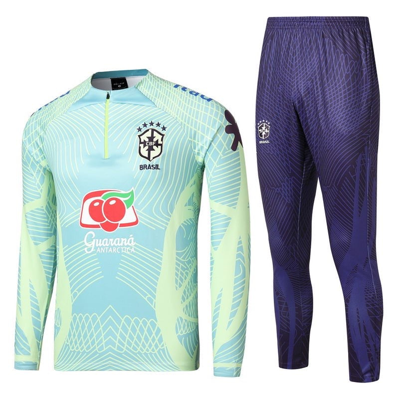 Ensemble Brésil Vert Clair 2022 2023 - L'Univers du Maillot