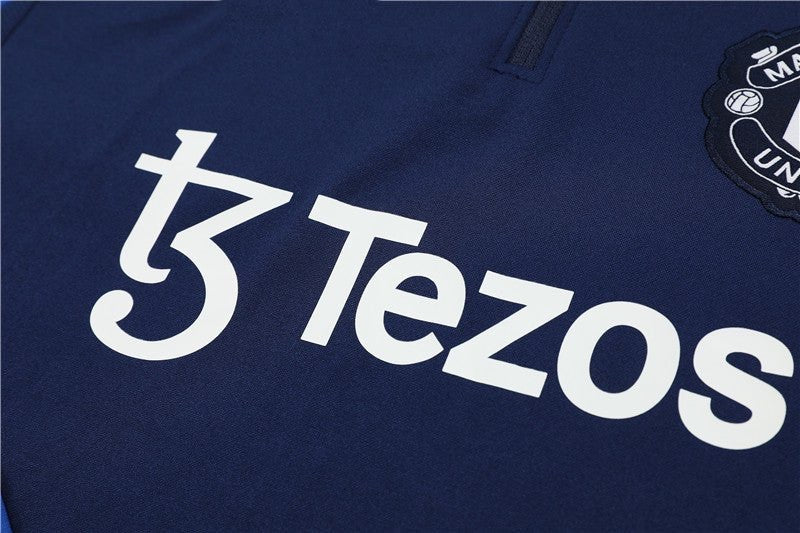 Ensemble Manchester United Bleu Foncé 2023 2024 - L'Univers du Maillot