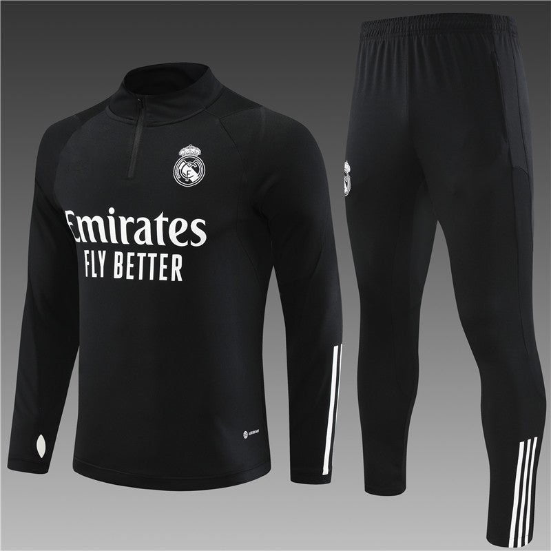 Ensemble Real Madrid Noir 2023 2024 - L'Univers du Maillot