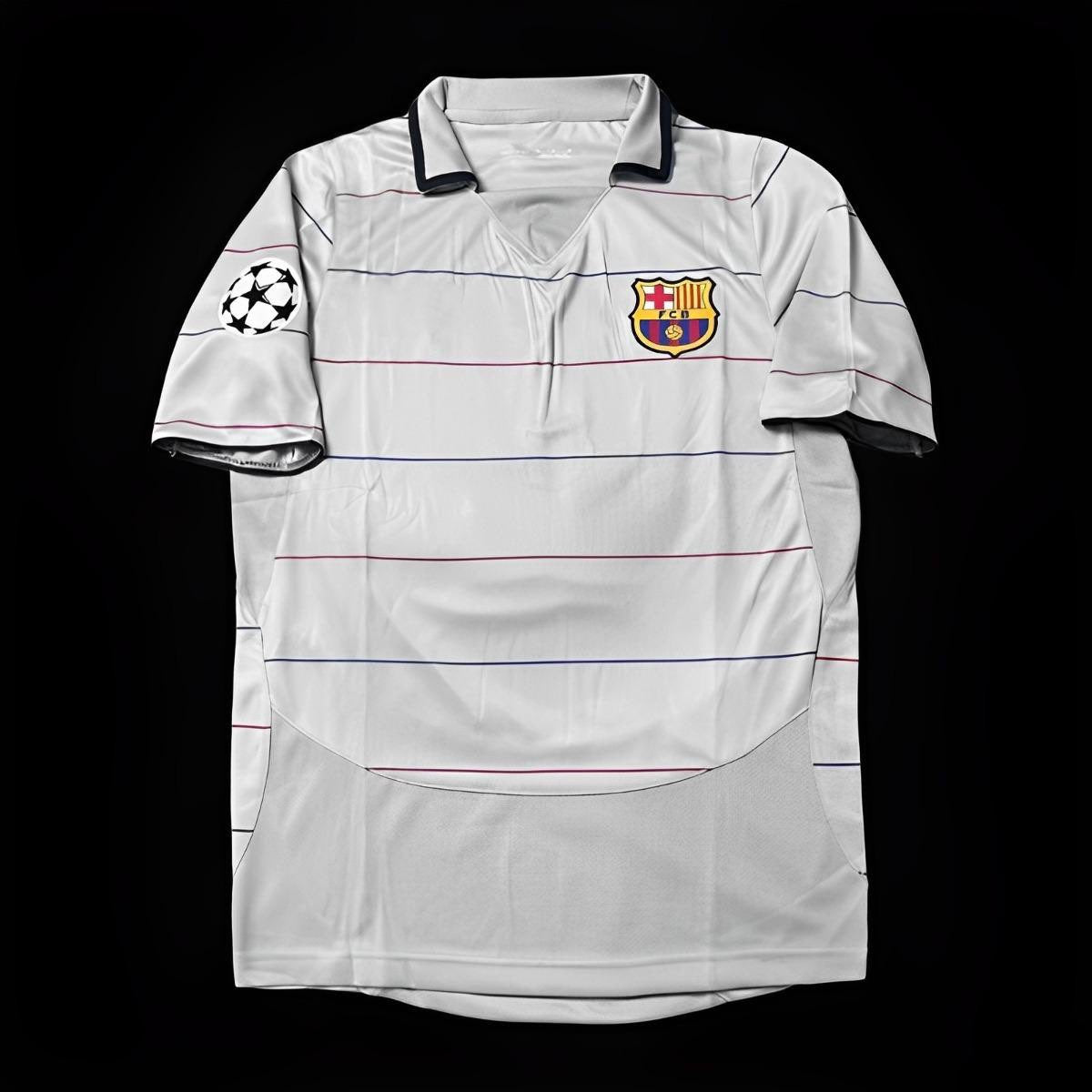 FC Barcelone maillot extérieur Rétro 2003 2004 - L'Univers du Maillot