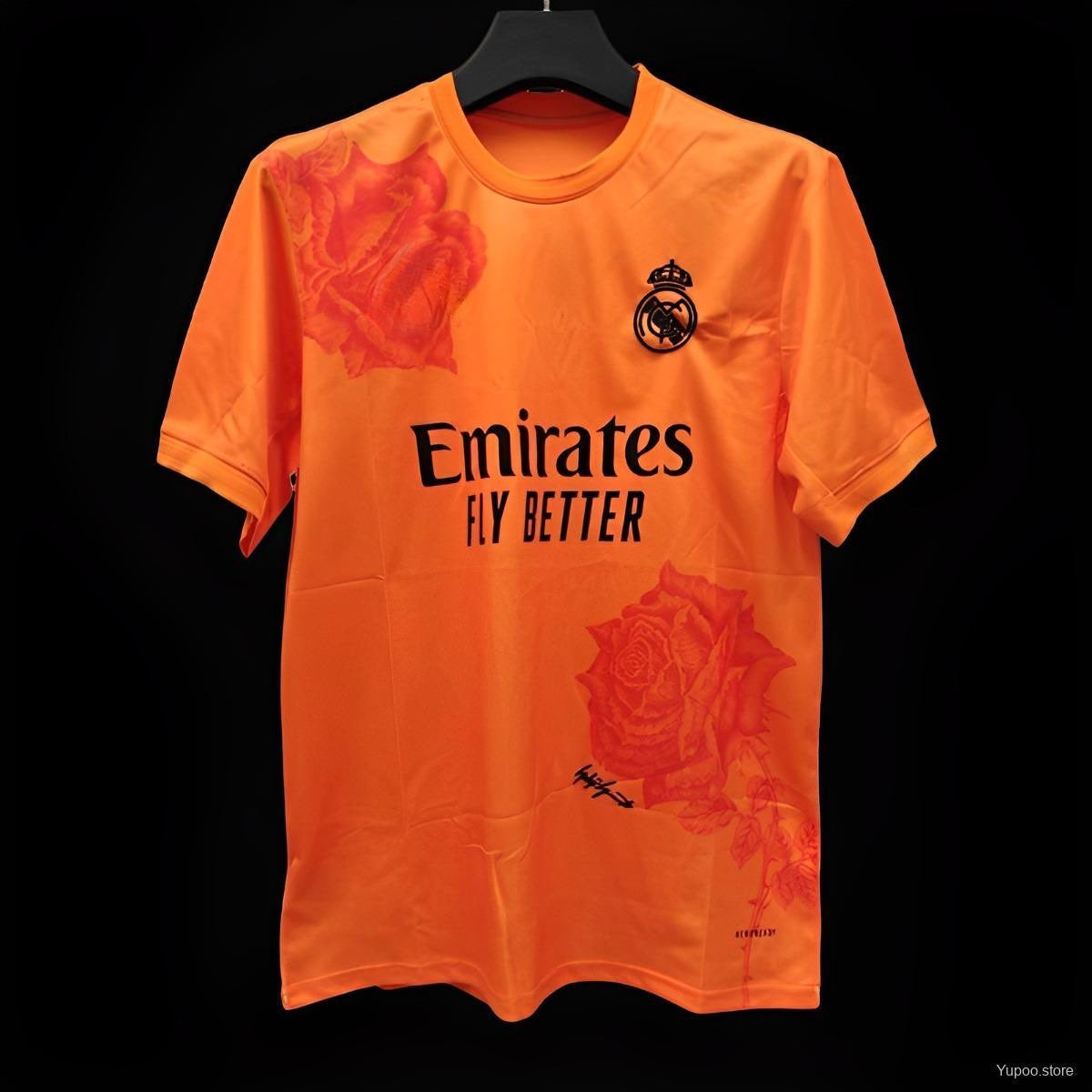 Real Madrid x Yamamoto Orange 2024 2025 - L'Univers du Maillot