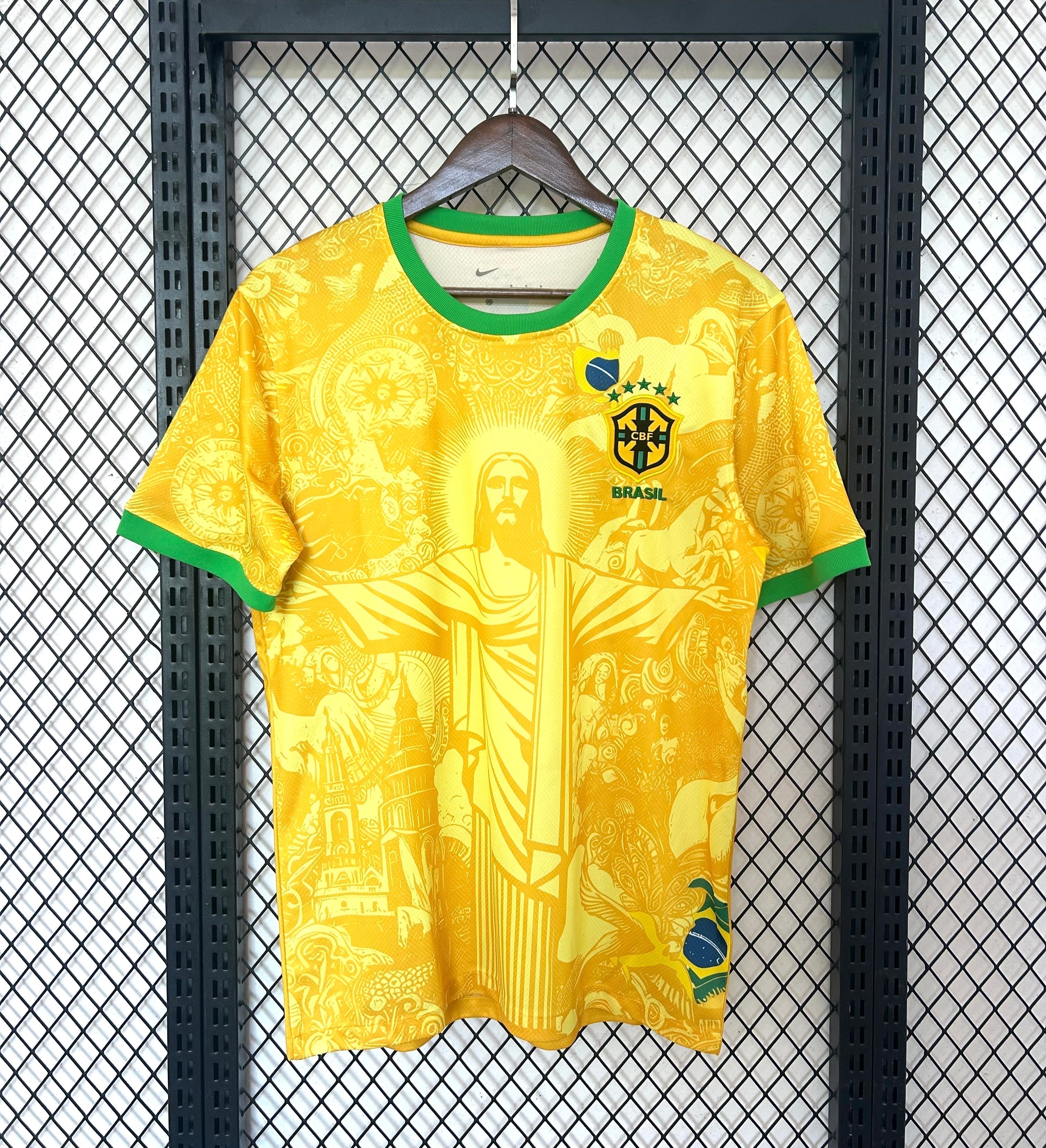 Maillot 24/25 Brésil Jaune Spécial - L'Univers du Maillot