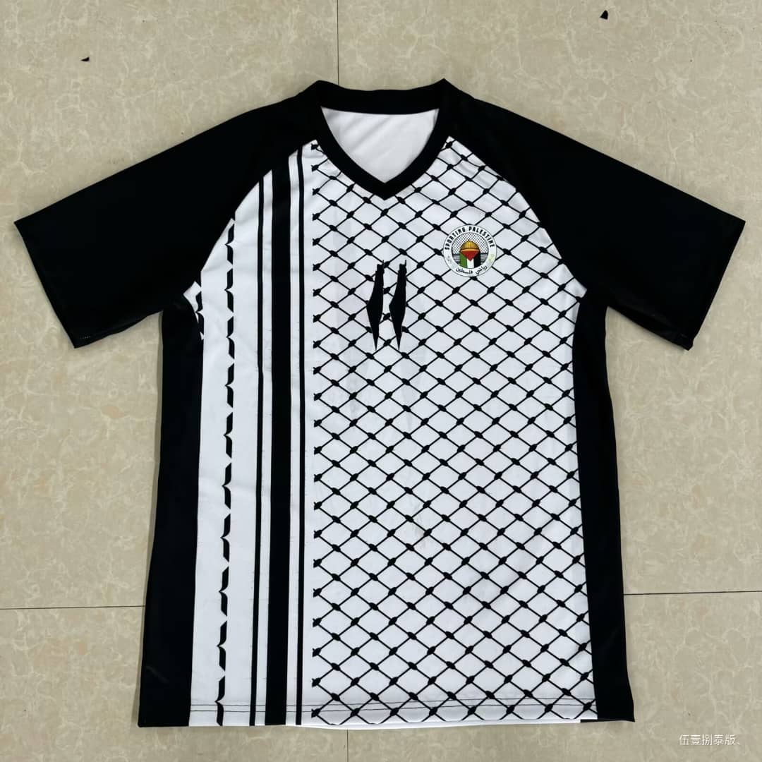 Maillot 24/25 Palestine Noir - L'Univers du Maillot