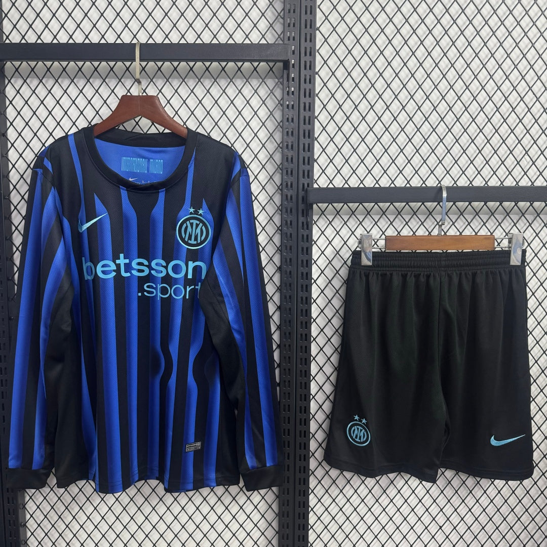 Ensemble 25/26 Inter Milan Domicile Adult  Manches Longues