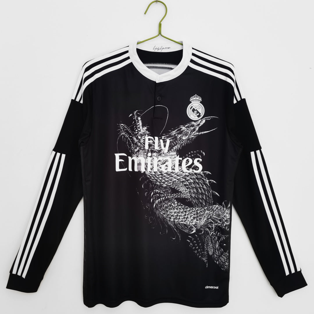 2014-20015 Maillot Retro Real Madrid Third  Manches Longues