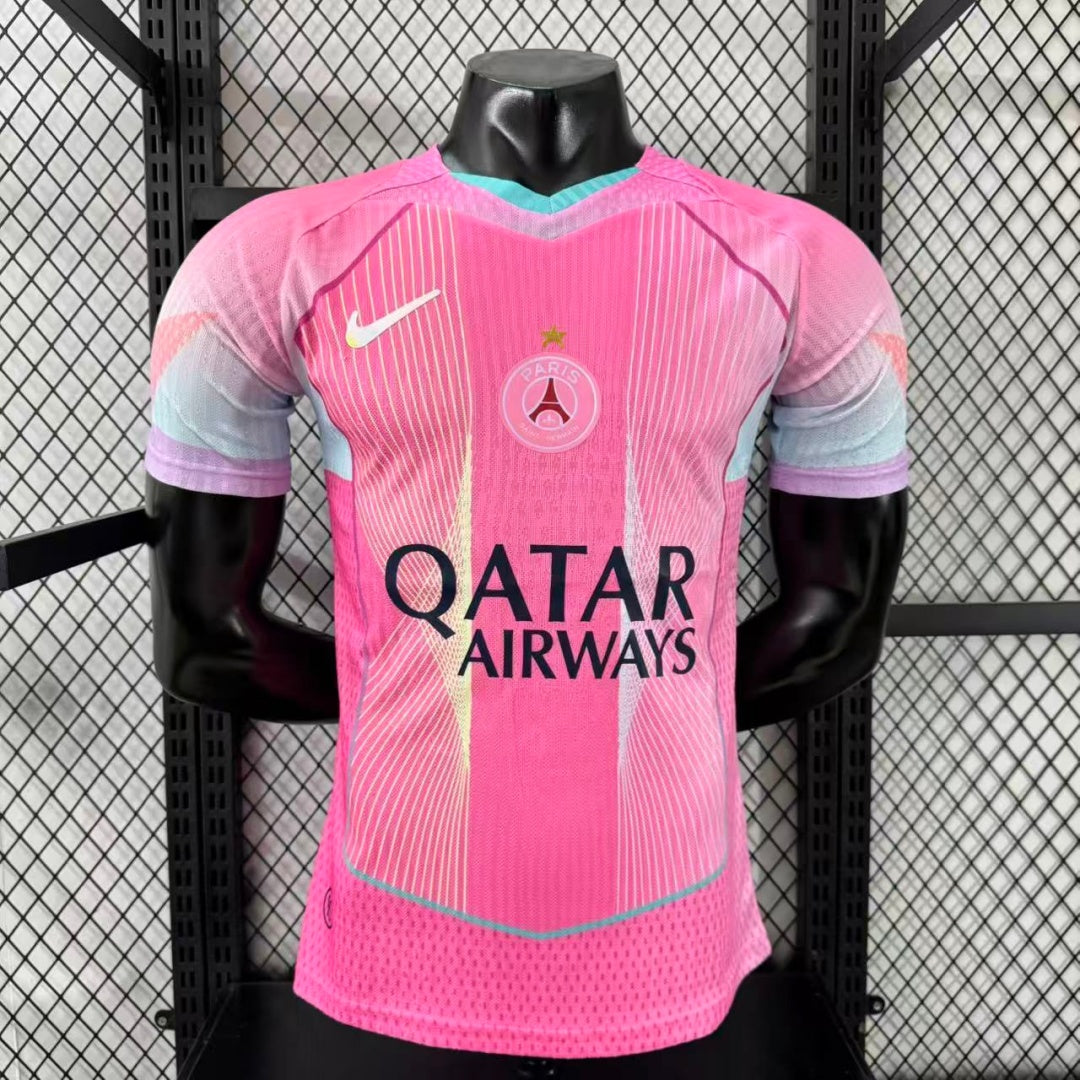 Maillot 25/26 PSG player  Spécial rose A