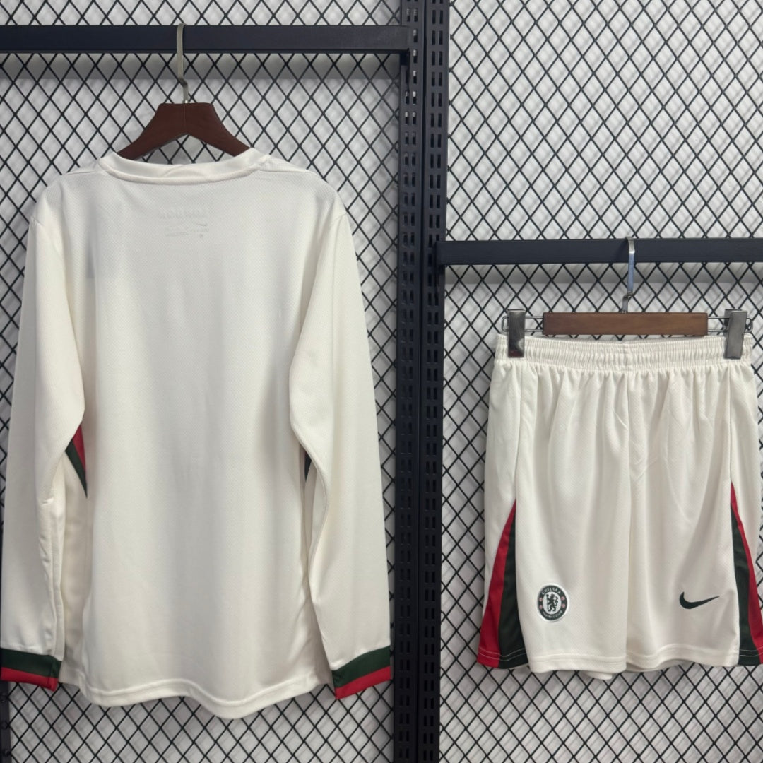 Ensemble 25/26 Chelsea Extérieur Adult  Manches Longues