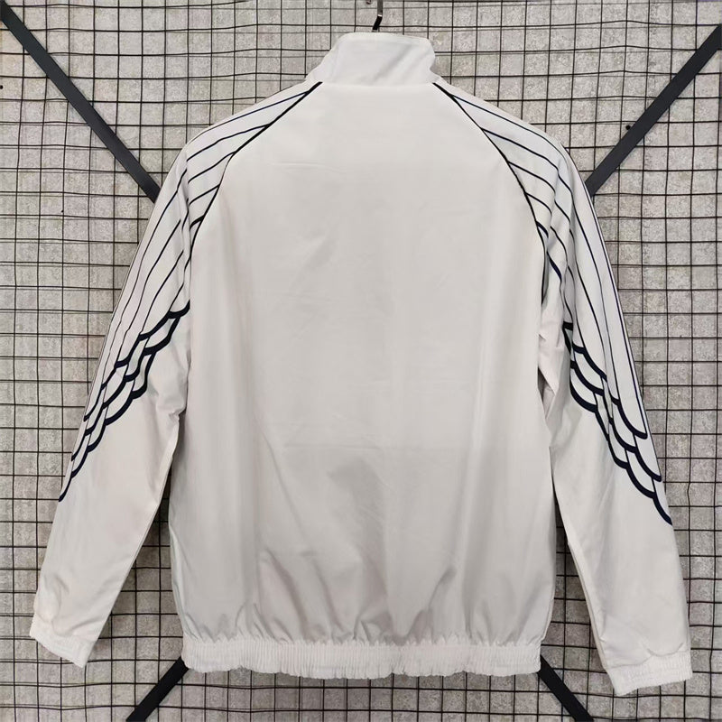 Veste coupe-vent réversible PSG white