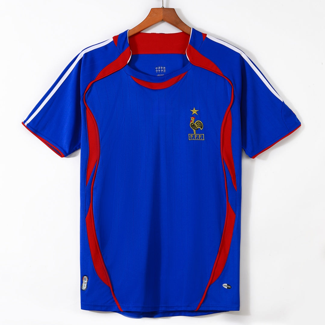 2006 Maillot Retro France Domicile