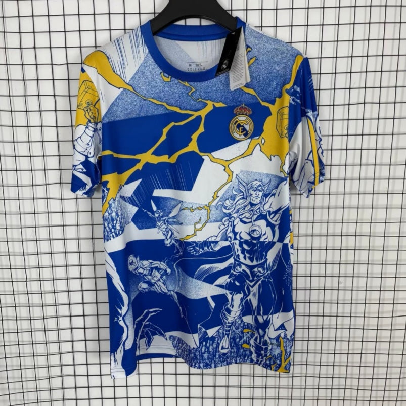 25/26 Maillot Real Madrid  Spécial blue