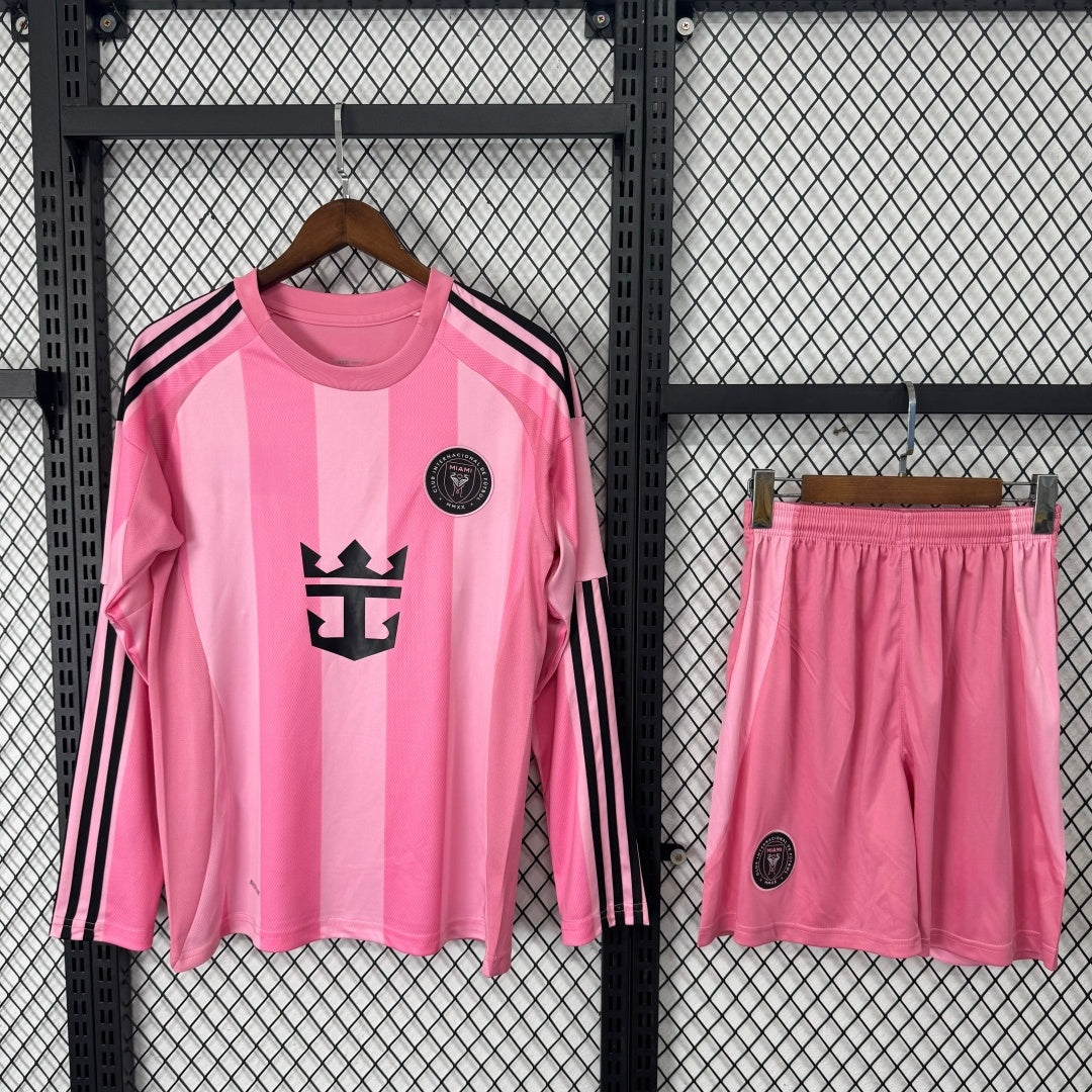 Ensemble 25/26 Inter Miami Domicile Adult  Manches Longues