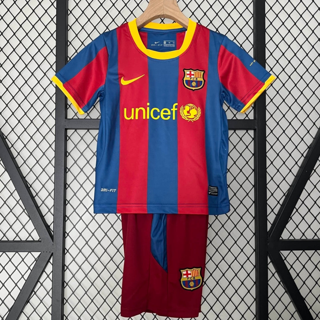 2010-2011 Ensemble Enfant Barcelone Domicile Rétro