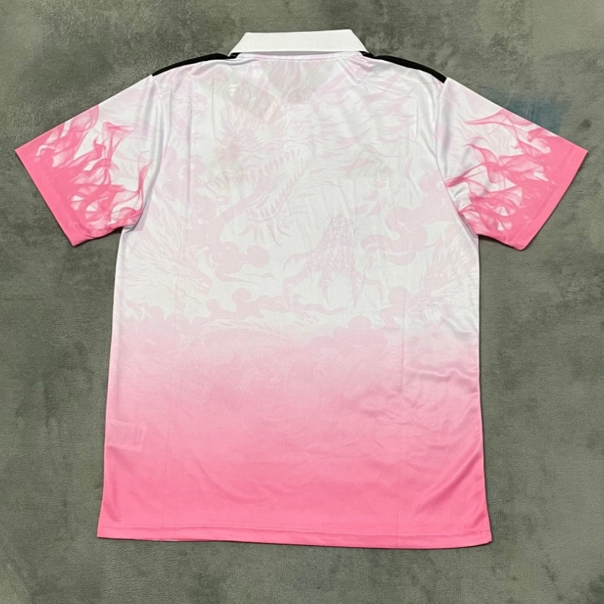 Maillot 25/26 Real Madrid Spécial style POLO rose dragon