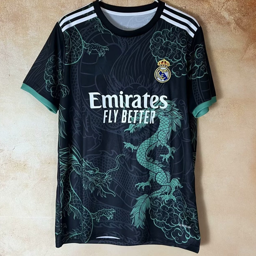 Maillot 24/25 Real Madrid Spécial dragon green style