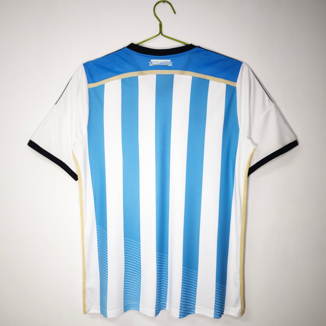 2014 Maillot Argentine Domicile Retro
