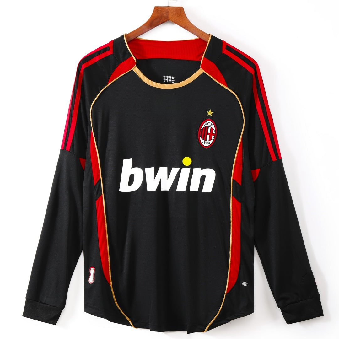2006-2007 Maillot Retro AC Milan Third Manches Longues