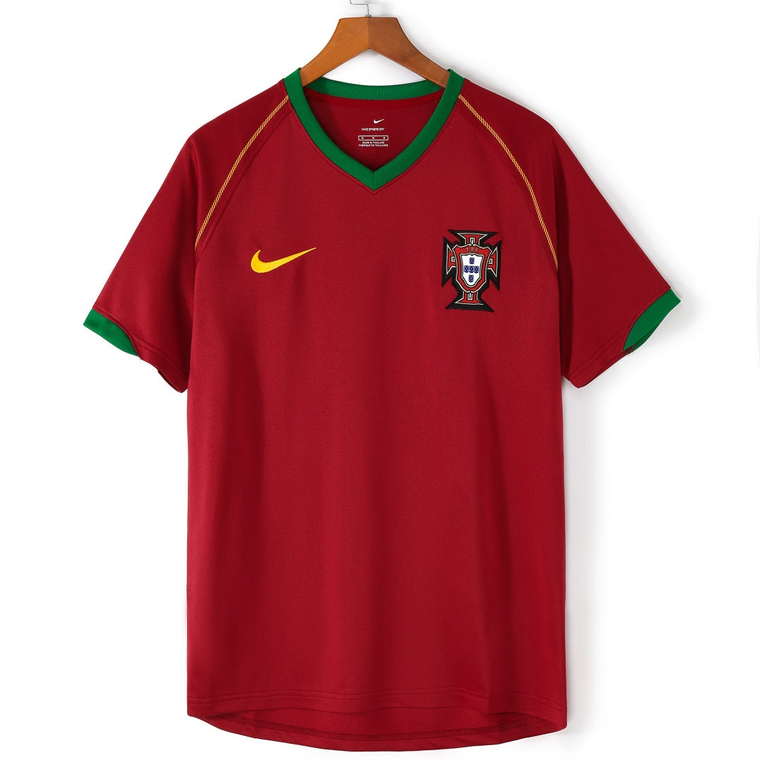 2006 Portugal Domicile maillot Retro