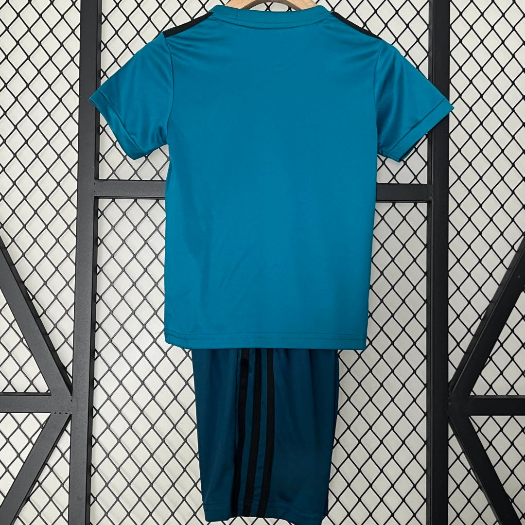 2017-20018 Ensemble Enfant  Real Madrid Third Rétro