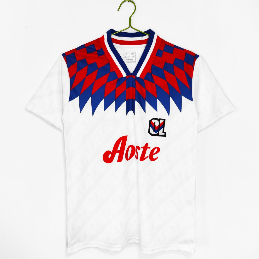 1995-1996 Maillot Lyon  Domicile Retro